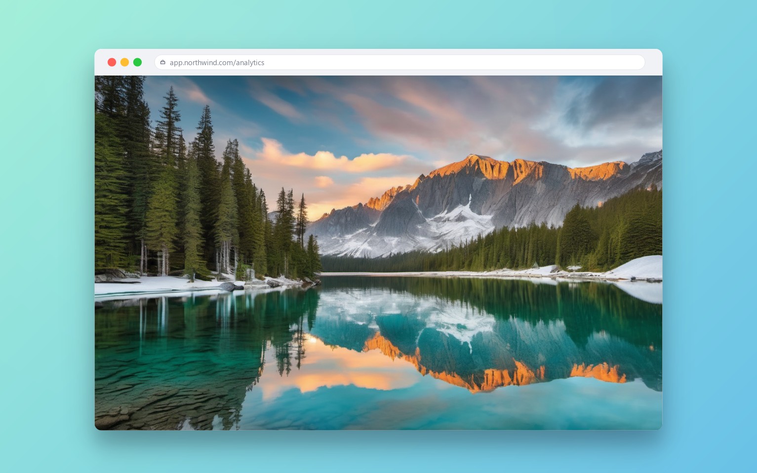 ScreenPolish browser frame — Turn plain screenshots into share-ready visuals — gradient backgrounds, device frames, and one-click polish.